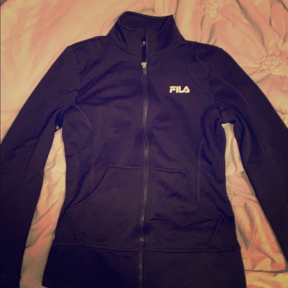 FILA sport lightweight black jacket